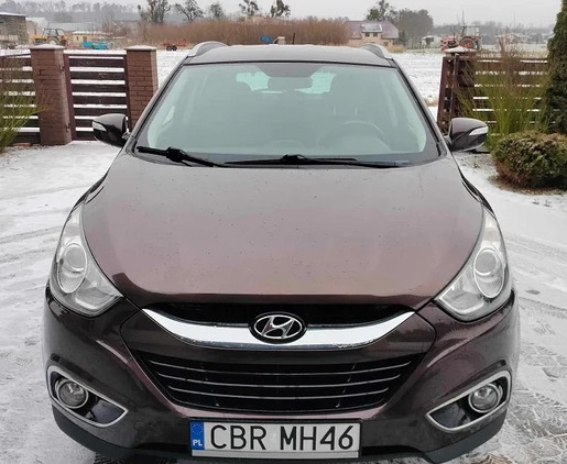 Hyundai ix35 cena 41900 przebieg: 148000, rok produkcji 2010 z Brodnica małe 277